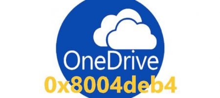 ошибка 0x8004deb4 OneDrive