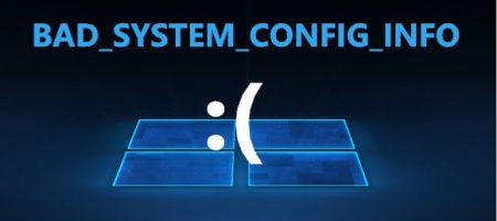 BAD_SYSTEM_CONFIG_INFO