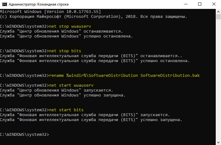 Windows network distribution что за папка