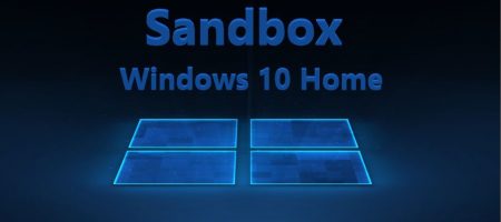 sandbox windows 10 HOME