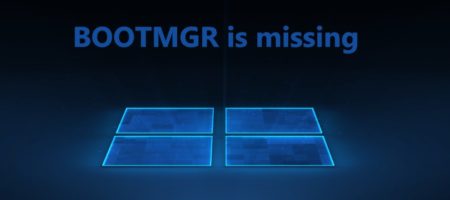 BOOTMGR is missing