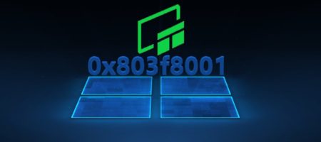 0x803f8001 Xbox Game Bar