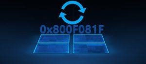 Ошибка 0x800F081F при обновлении Windows 10