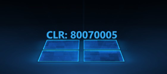 Ошибка clr 80070005 работа программы будет прекращена