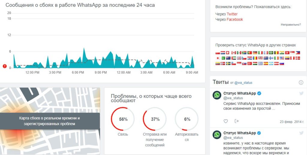 Не работает whatsapp в турции