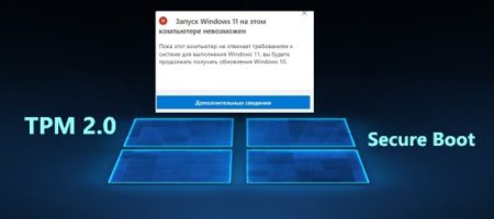 Запуск Windows 11 невозможен