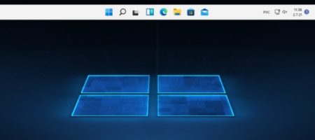 переместить панель задач в верх Windows11