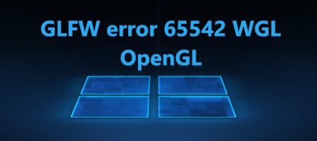 GLFW error 65542 WGL: Драйвер не поддерживает OpenGL