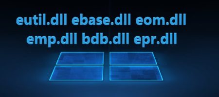 eutil.dll, ebase.dll, eom.dll, emp.dll, bdb.dll, epr.dll Исправить запуск игр