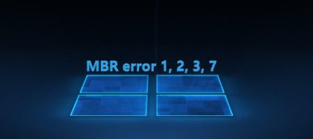 MBR error 1 2 3 7