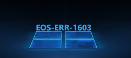 EOS-ERR-1603 Epic Games