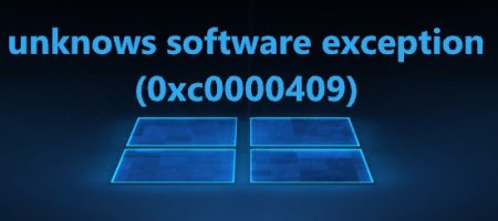 unknows software exception (0xc0000409)