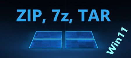 Как распаковать и создать файлы ZIP, 7z, TAR в Windows 11