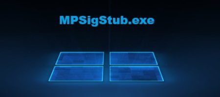 MPSigStub.exe Microsoft Protection Signature Stub