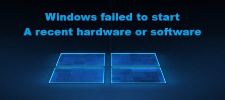 Windows failed to start