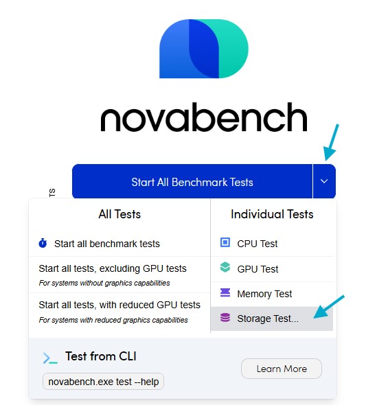 Novabench проверки скорости записи и чтения USB-накопителя