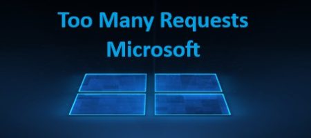 Too Many Requests Microsoft